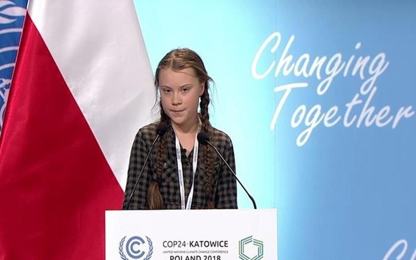 Bai phat bieu cua Greta Thunberg tai Lien Hop Quoc hinh anh