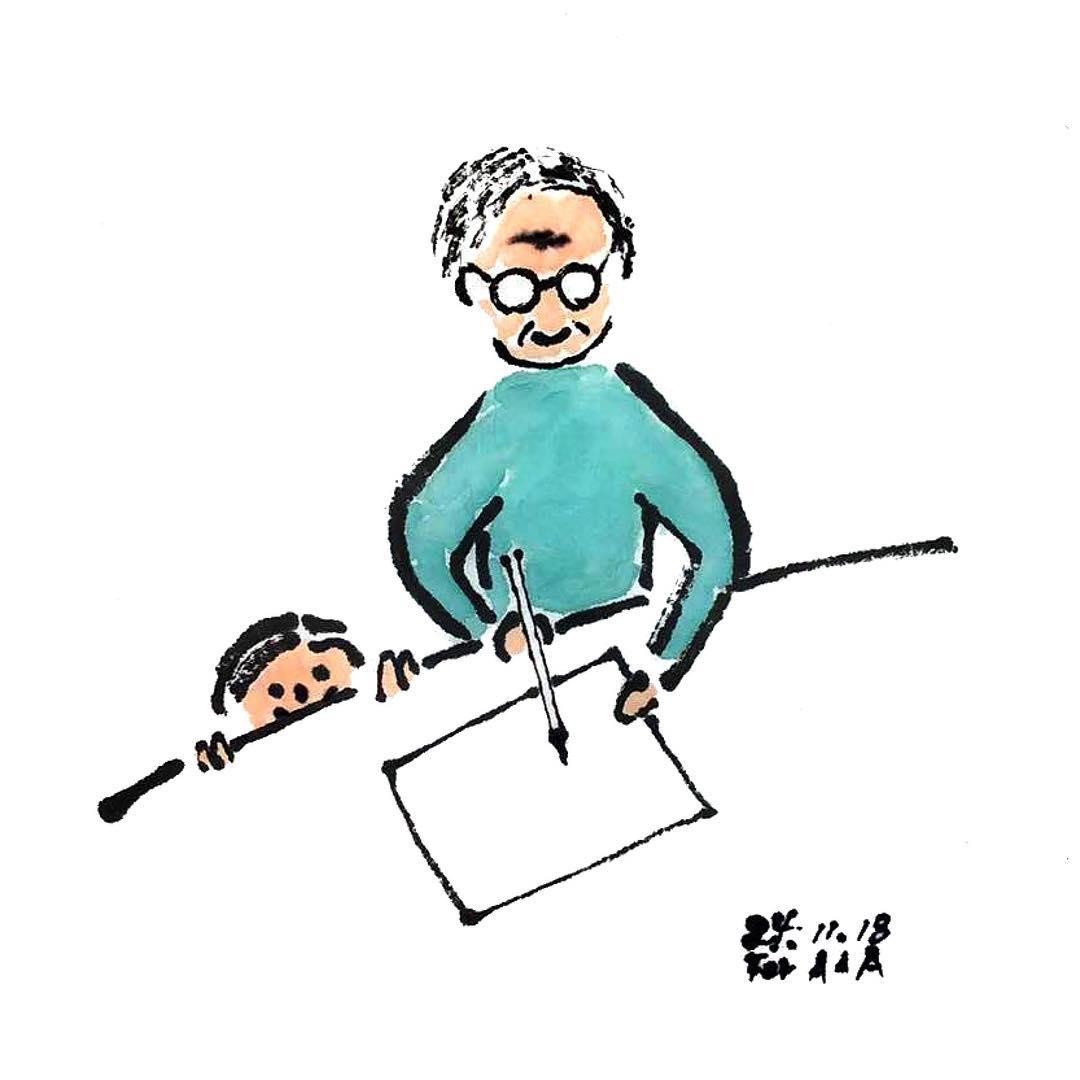 ông bà 77 tuổi vẽ tranh cho cháu ảnh 3 ong ba 77 tuoi ve tranh cho chau anh 3