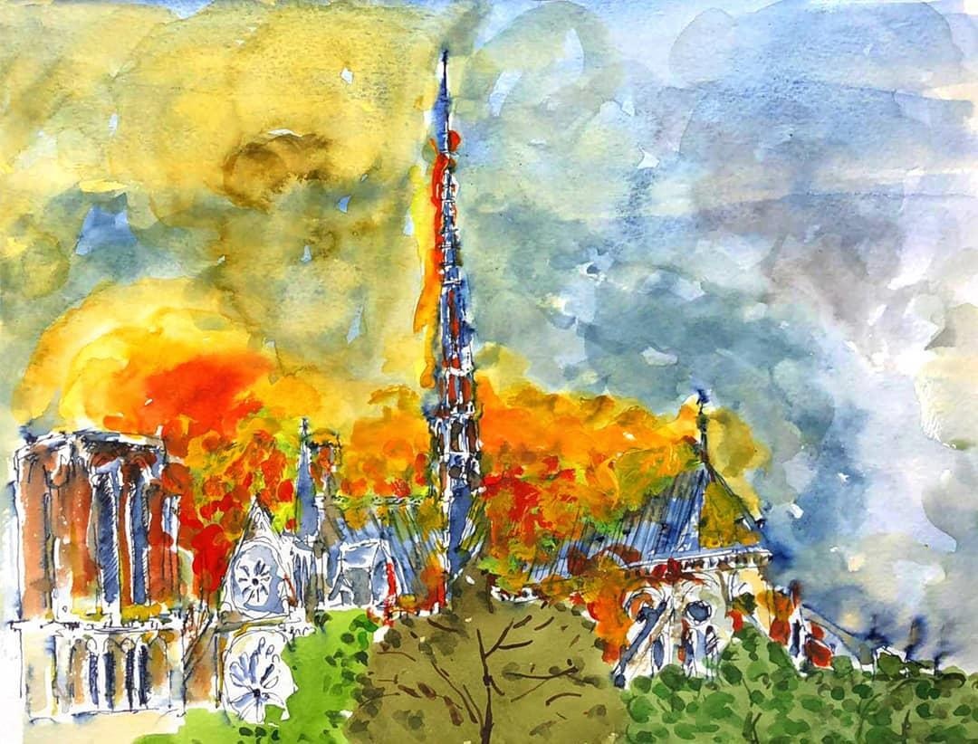 ông bà 77 tuổi vẽ tranh cho cháu ảnh 6 ong ba 77 tuoi ve tranh cho chau anh 6