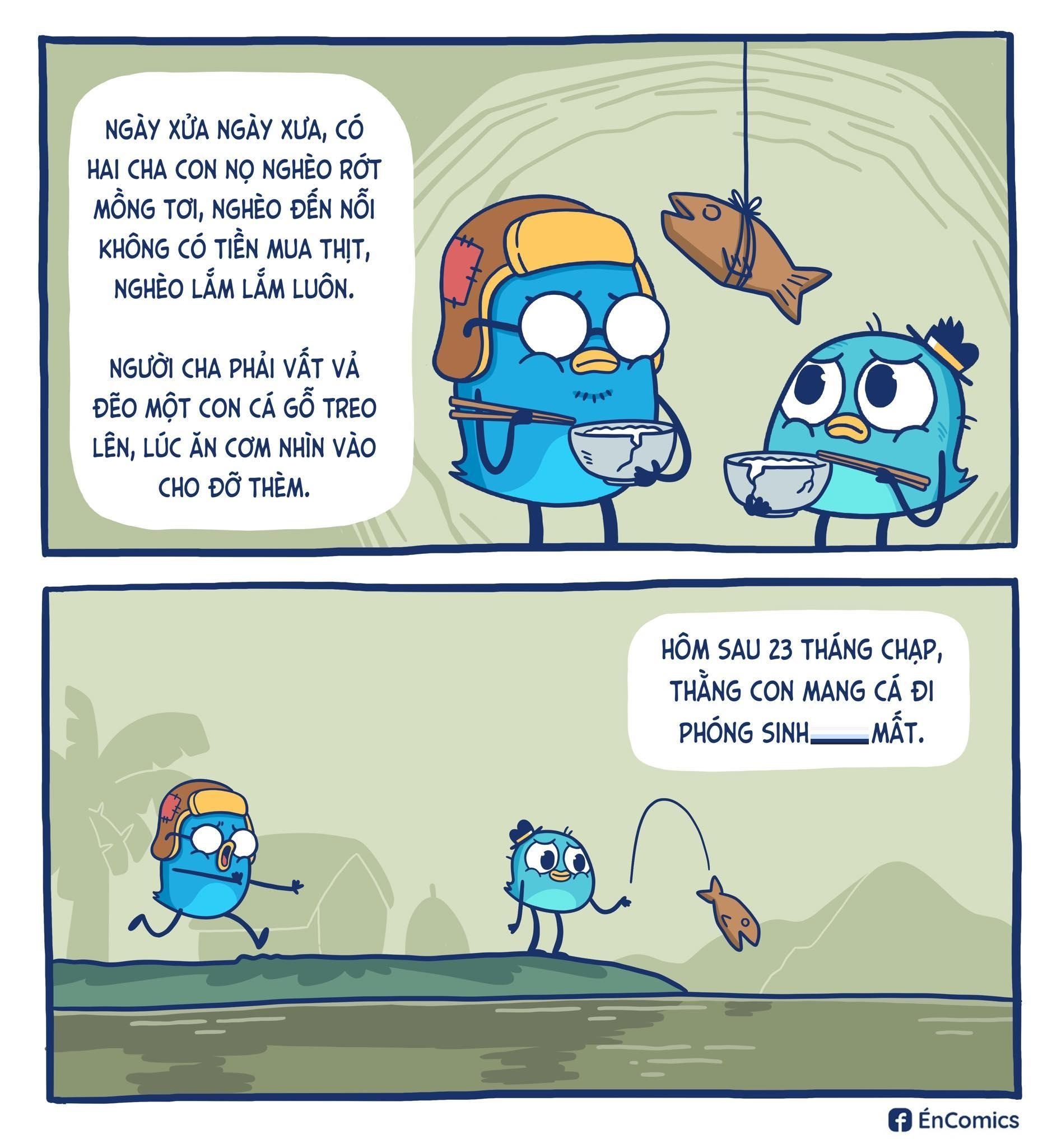 Dan mang che anh ngay tha ca chep tien ong Tao ve troi anh 1