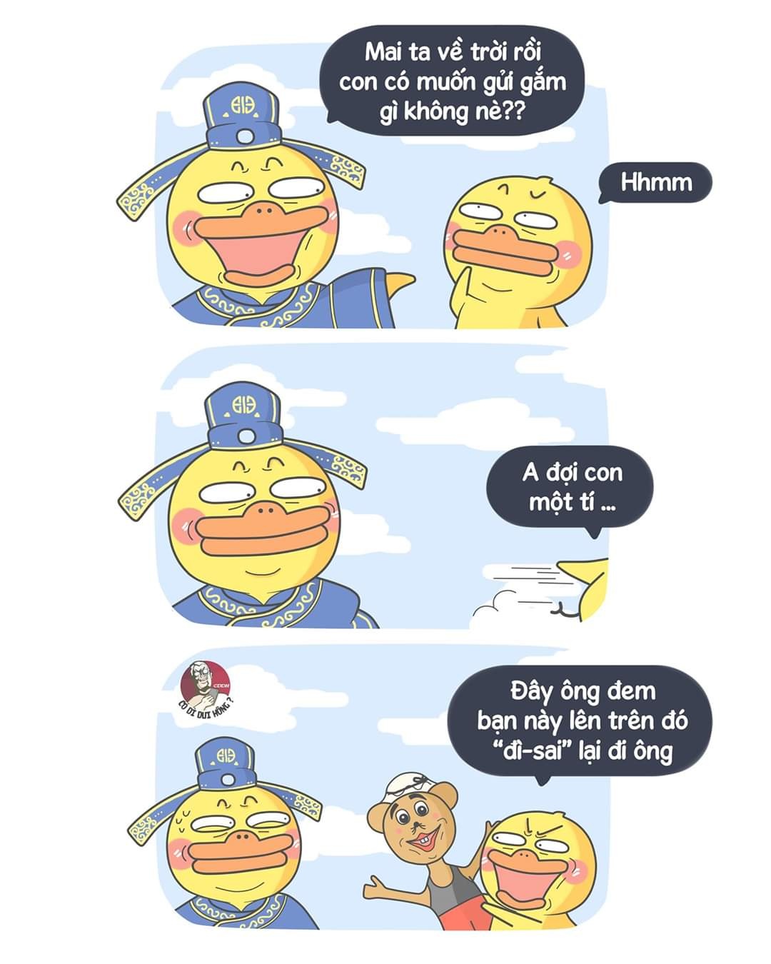 Dan mang che anh ngay tha ca chep tien ong Tao ve troi anh 8