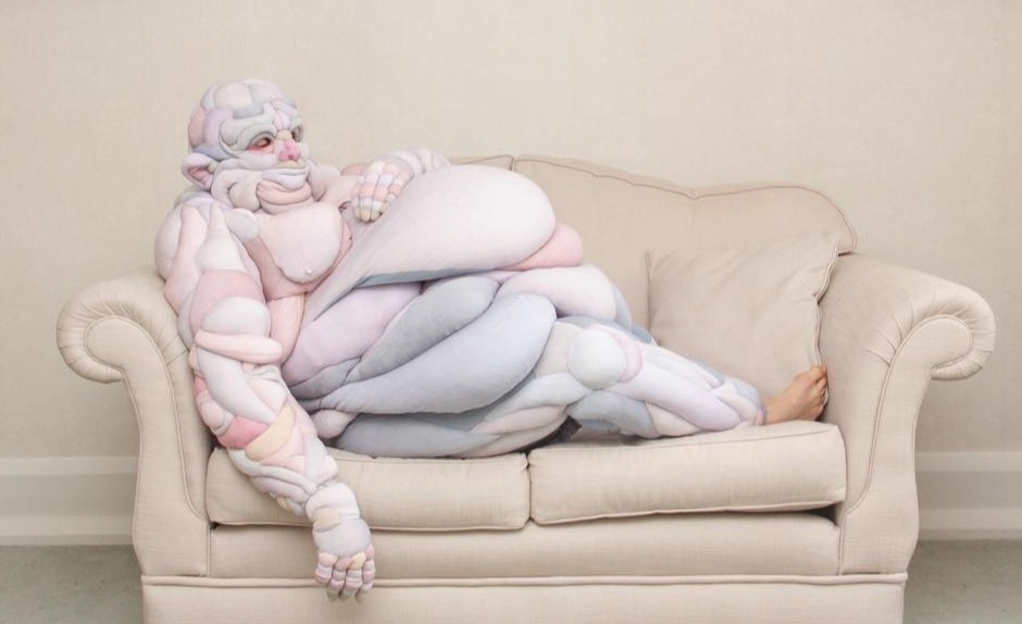 Bo suu tap 'nhieu thit' cua hoa si nguoi Anh hinh anh