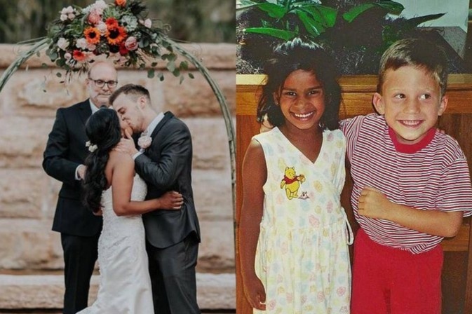 Ket hon voi ban than hoi mau giao sau nhieu nam that lac hinh anh