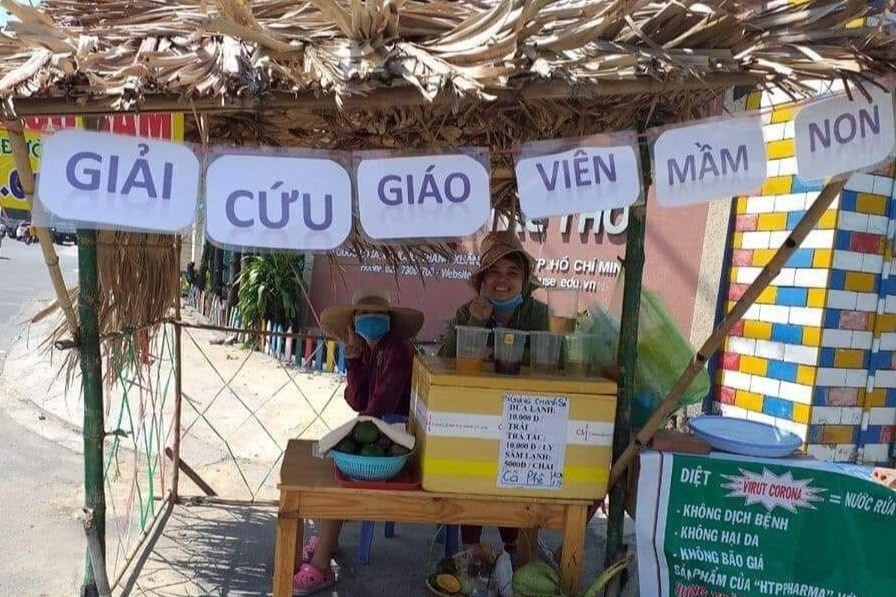 Cau chuyen dang sau dong chu ‘Giai cuu co giao mam non’ o TP.HCM hinh anh