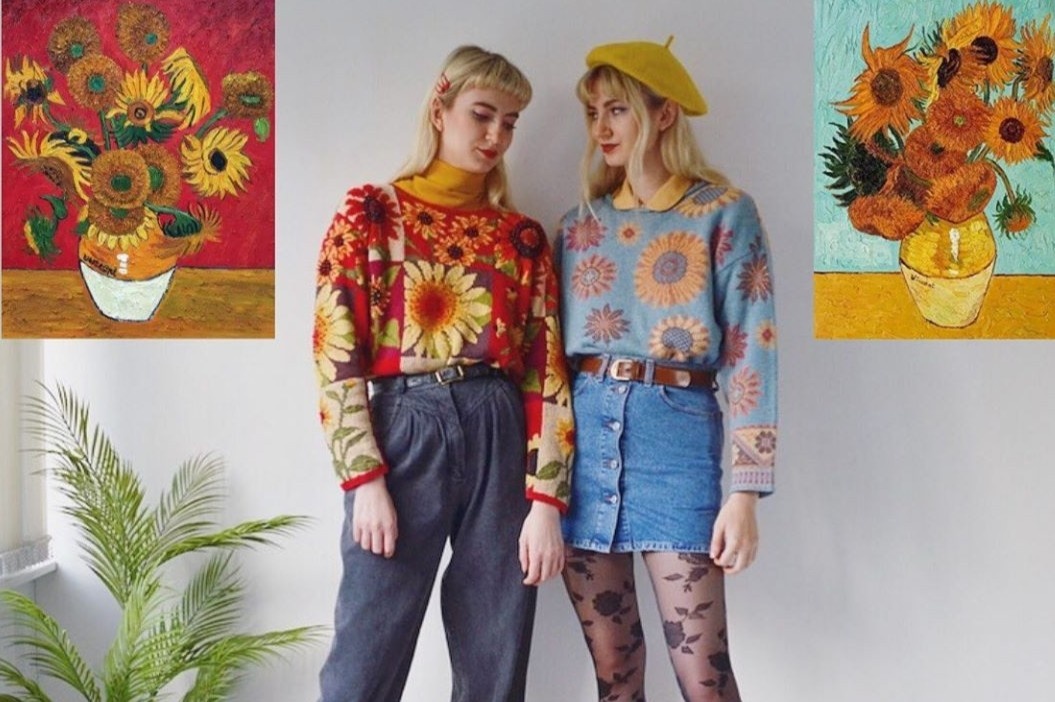 Cap chi em noi tieng nho bat chuoc nhan vat hoat hinh hinh anh