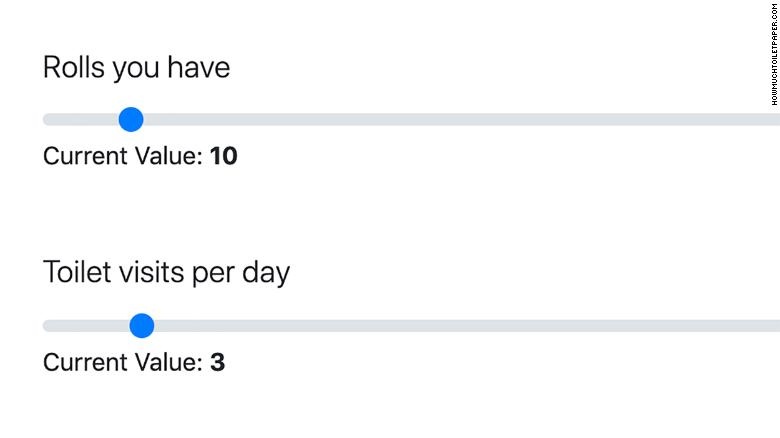 Trang web tinh toan so luong giay ve sinh can thiet trong mua dich anh 2