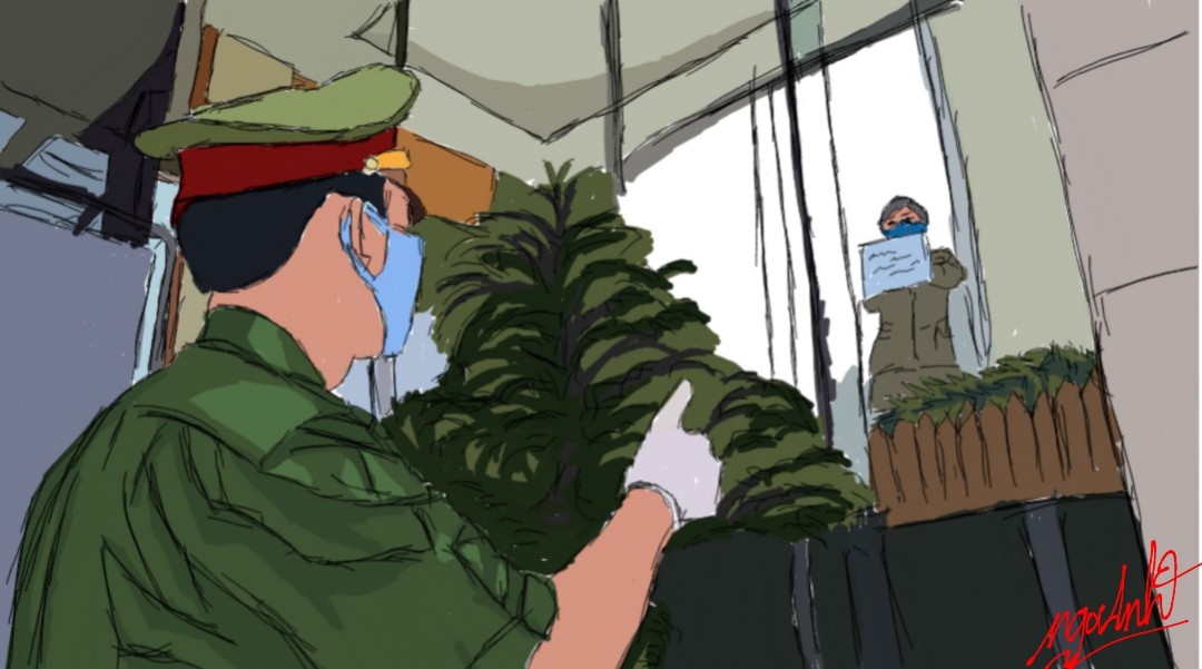 Nhung anh hung tham lang mua dich qua tranh ve cua nu sinh Kinh te anh 8