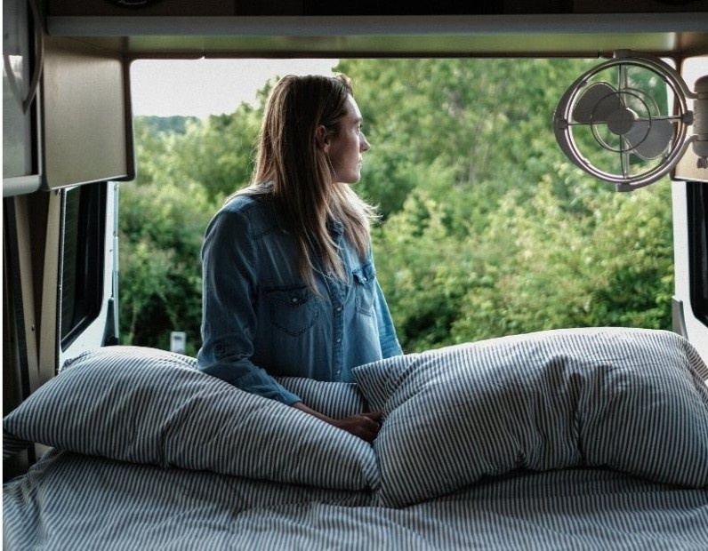 cuoc song luu dong,  cuoc song trong xe van,  du lich bang xe van,  xe caravan,  song trong xe,  Phuong Thao anh 4