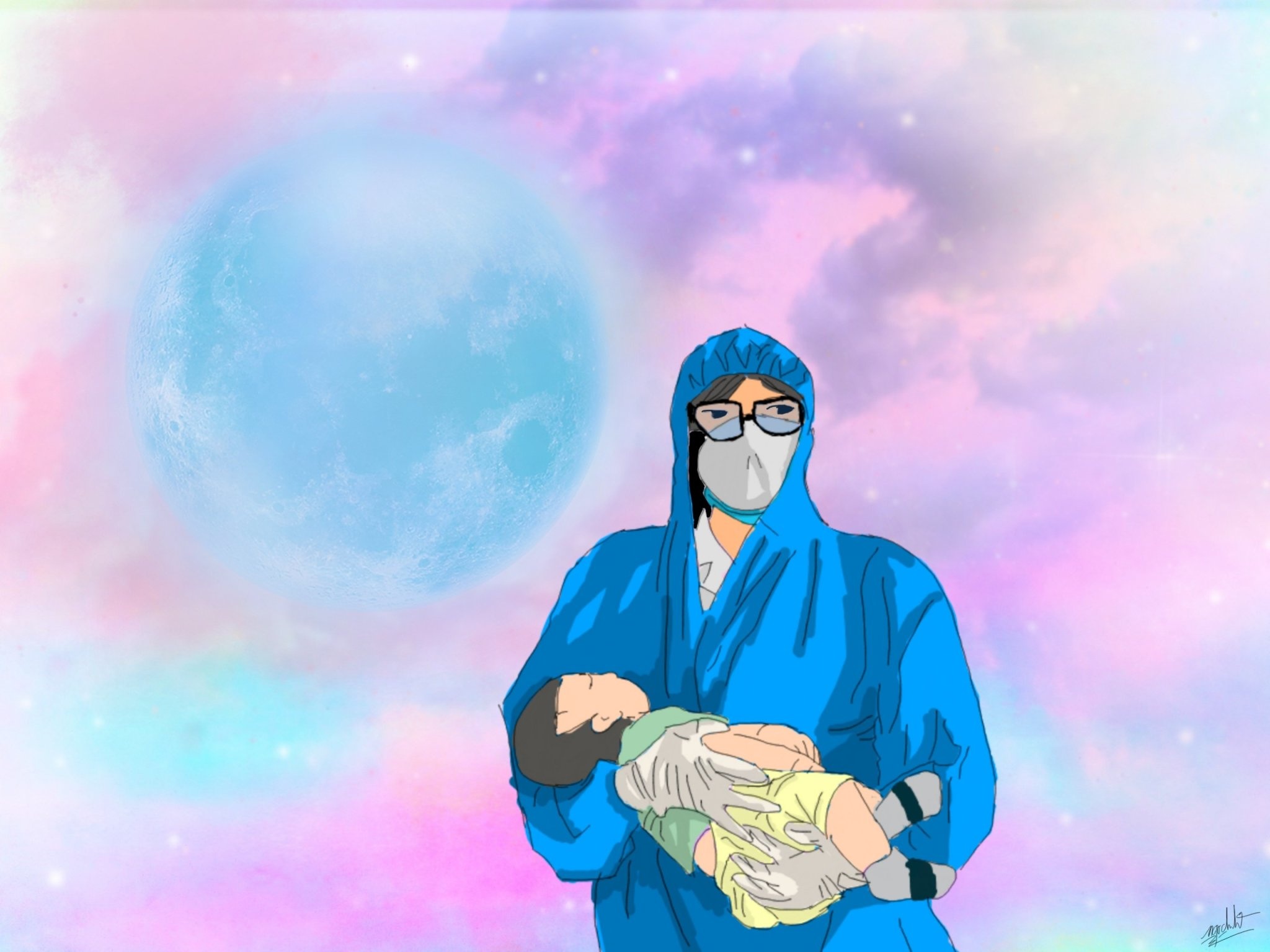 Nu sinh Kinh te Da Nang ve tranh co vu y bac si tuyen dau anh 3