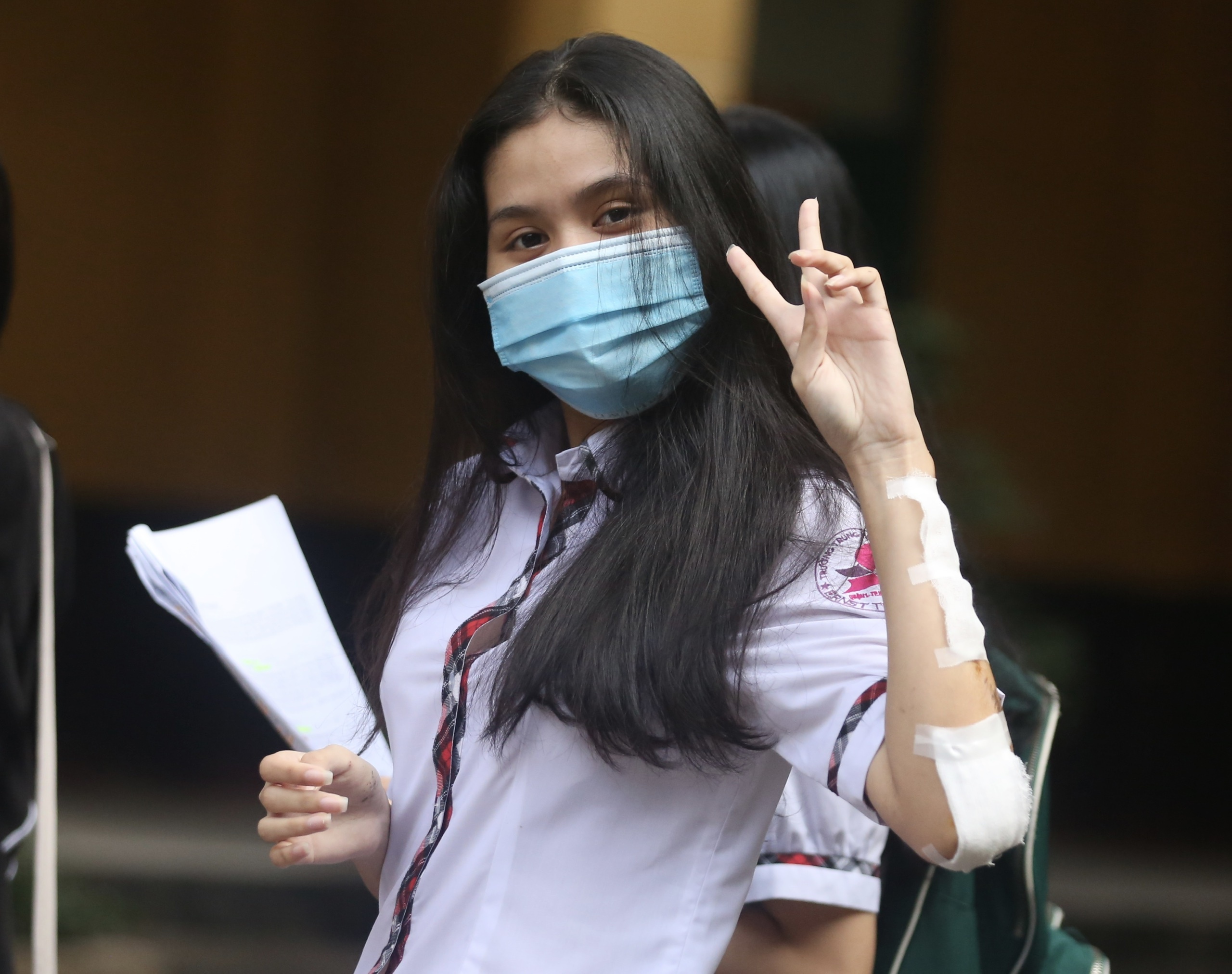 Thi 'chi don gian nhu lam bai kiem tra' nen khong can bo me dua don hinh anh