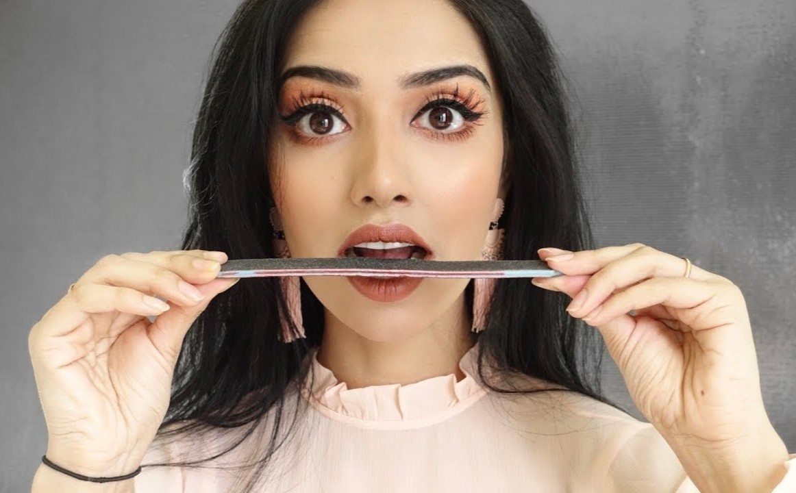 Xu huong mai rang bang dua mong tay tren TikTok anh 3