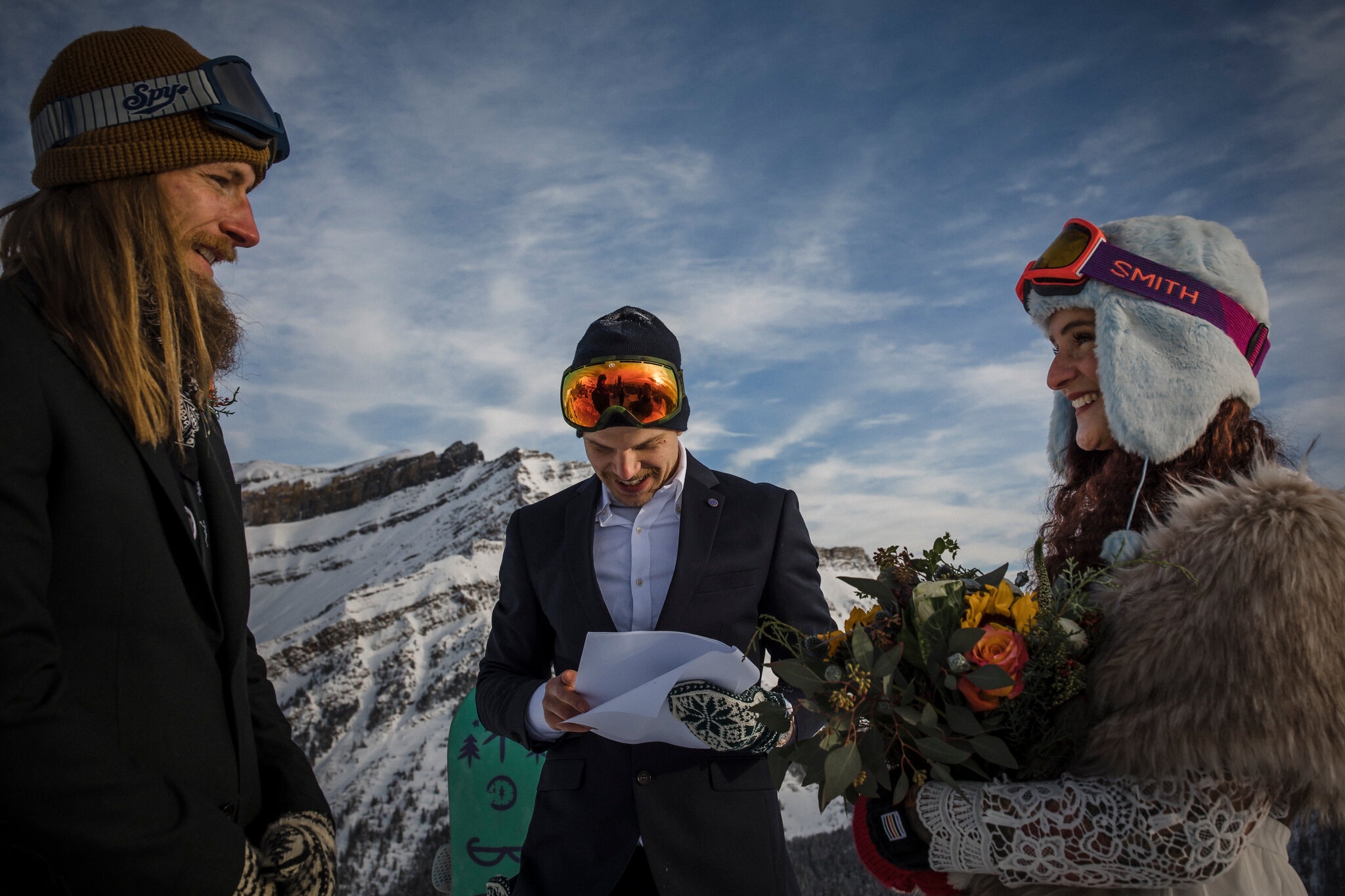 lam dam cuoi o san truot tuyet -25 do C vi dich anh 1