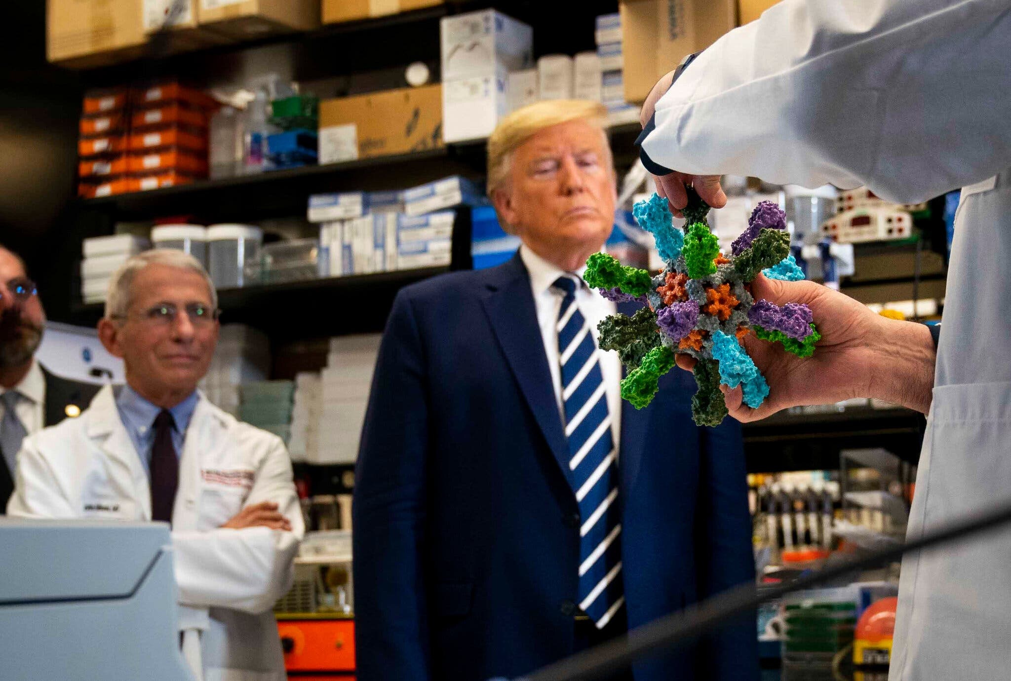 cong viec chup anh cho ong Trump anh 8