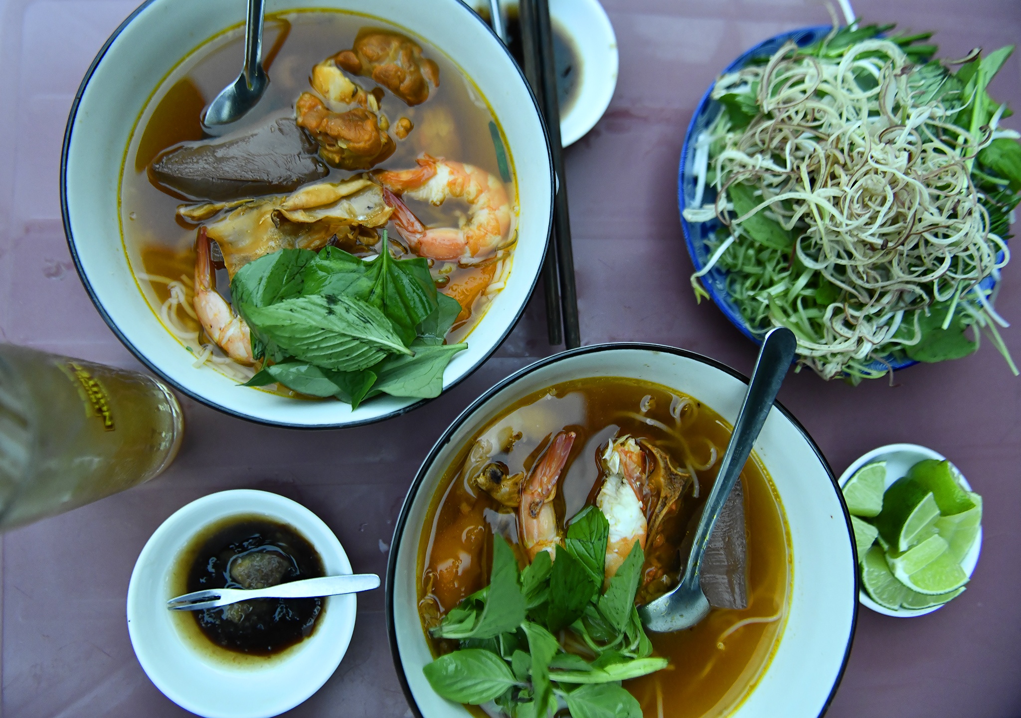 Gánh bún suông không tên nổi tiếng ở TP.HCM ảnh 4 Ganh bun suong khong ten noi tieng o TP.HCM anh 4