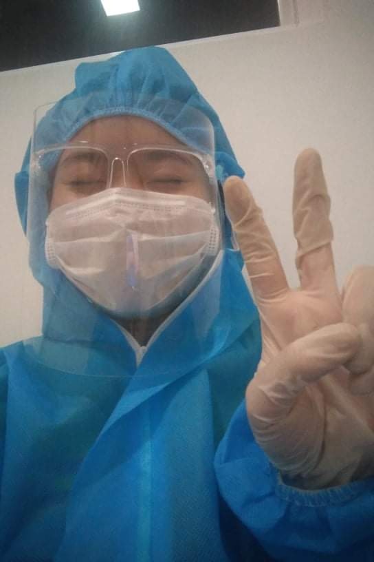 F0 o TP.HCM nhan ket qua duong tinh ngay trong ky thi tot nghiep anh 1