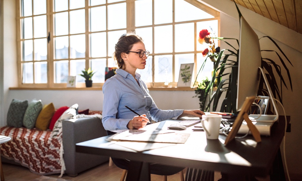 Nguoi My tha bi cat luong chu khong muon tro lai van phong lam viec anh 2