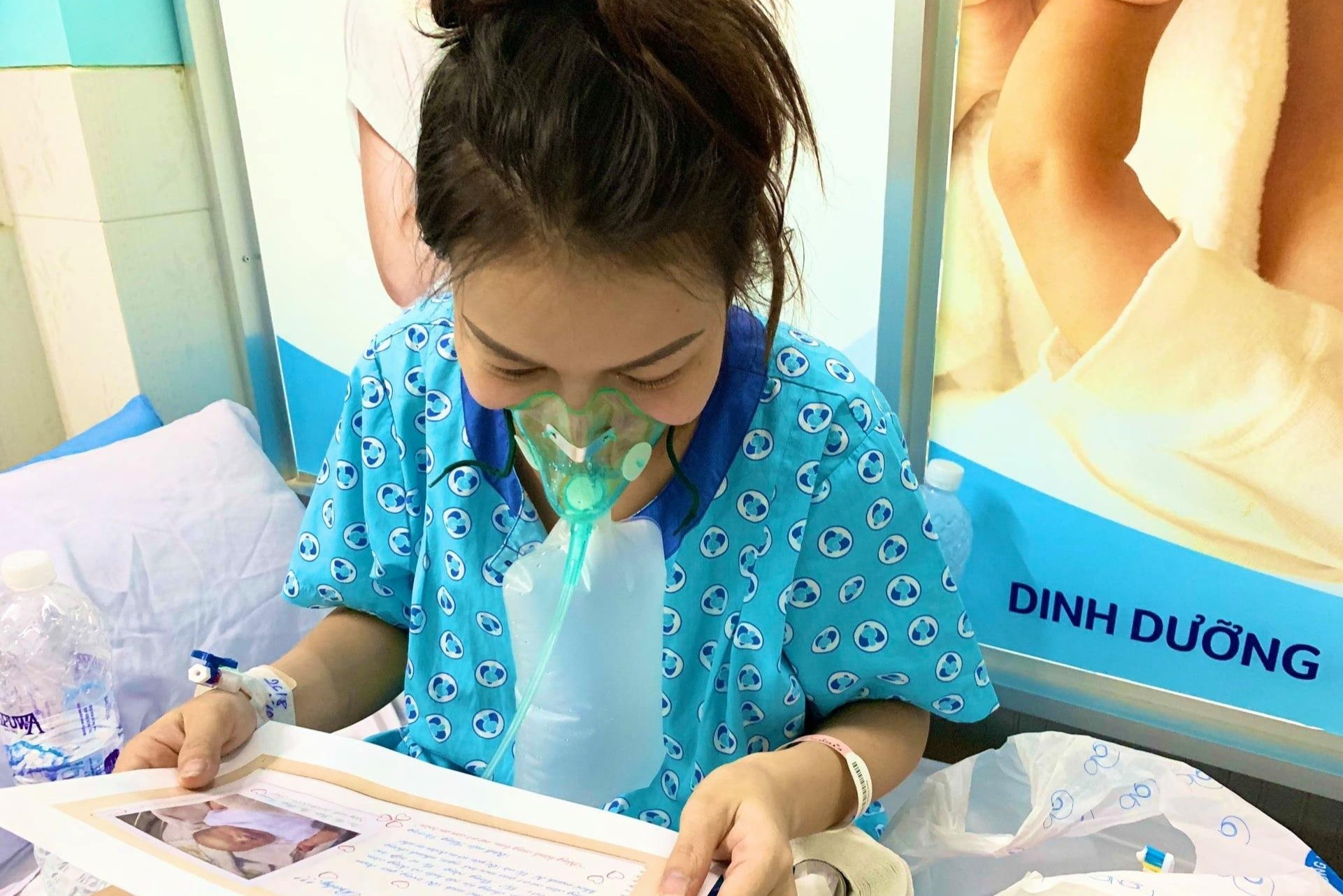 Benh vien o TP.HCM in anh con so sinh tang san phu F0 hinh anh
