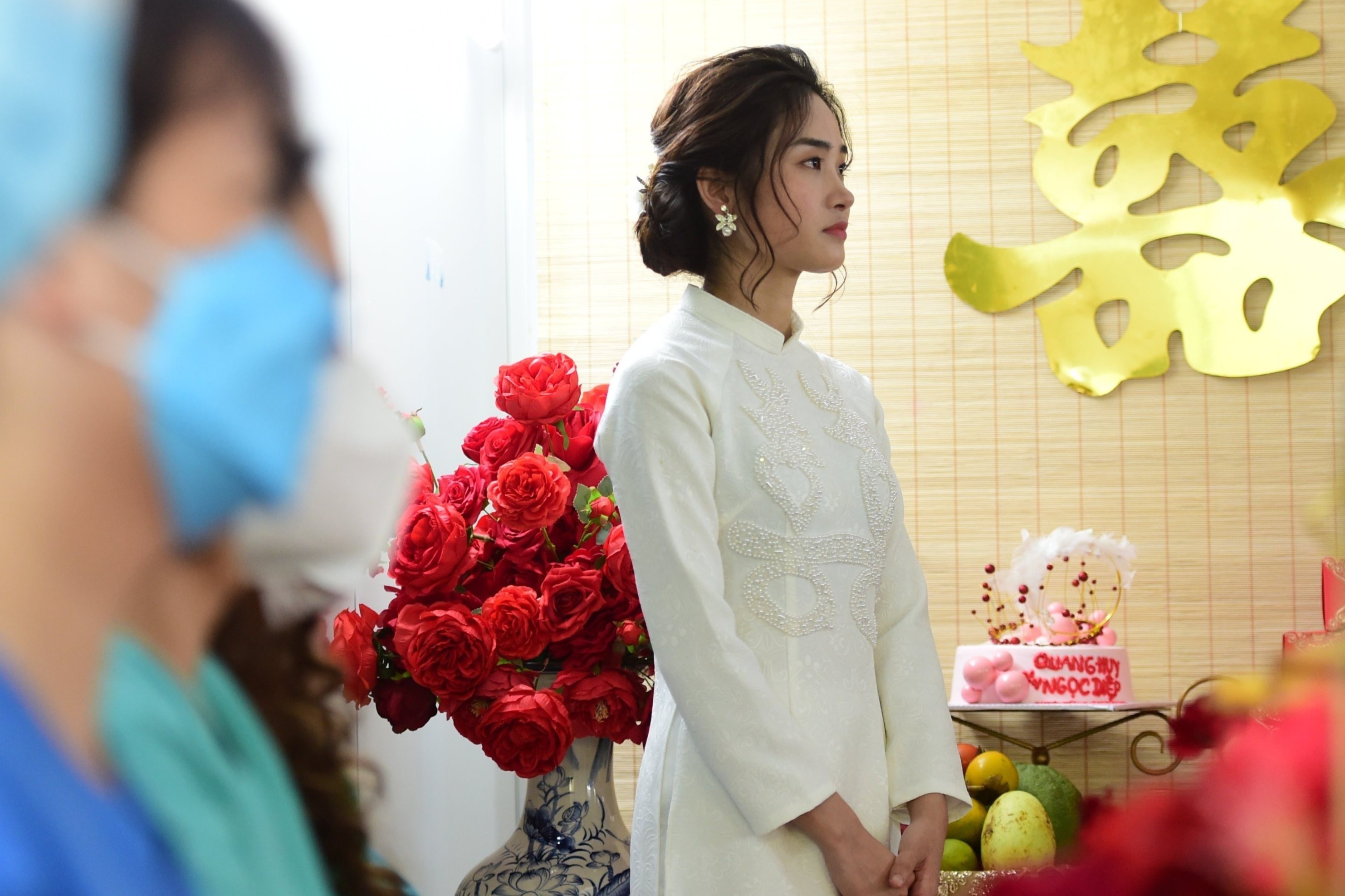 Dam cuoi tai benh vien da chien, co dau o TP.HCM, chu re o Ha Noi hinh anh