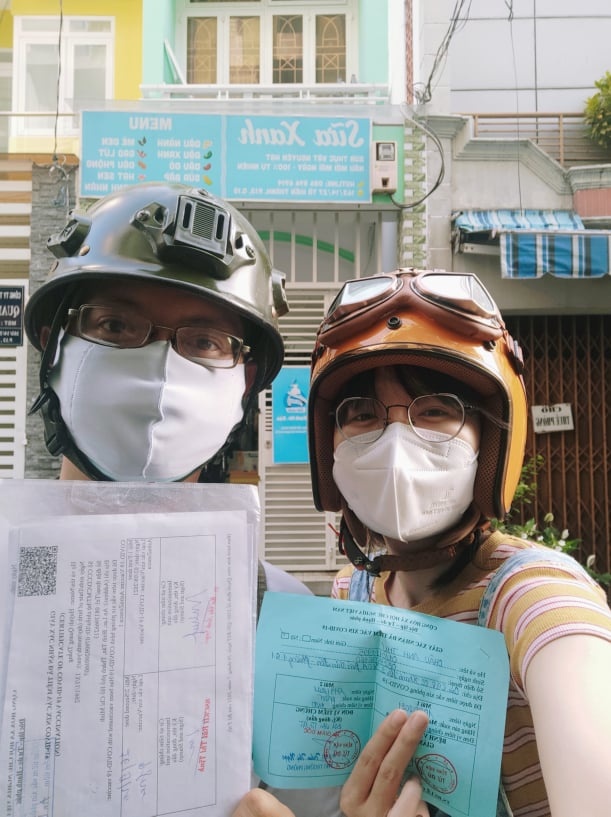 Người trẻ ở TP.HCM kể trải nghiệm ngày đầu ra đường hậu giãn cách ảnh 4 Nguoi tre o TP.HCM ke trai nghiem ngay dau ra duong hau gian cach anh 4