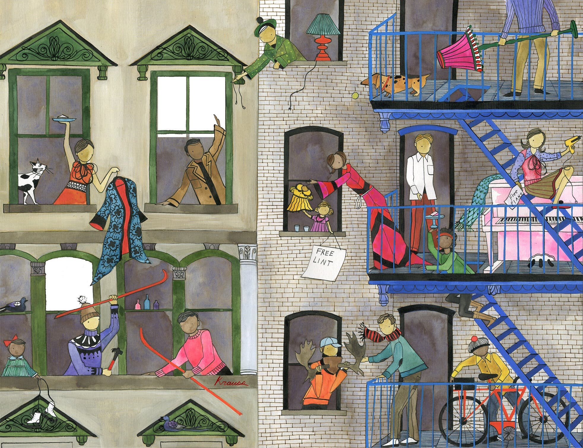 Xu huong khong mua gi va trao doi do cu qua mang anh 1