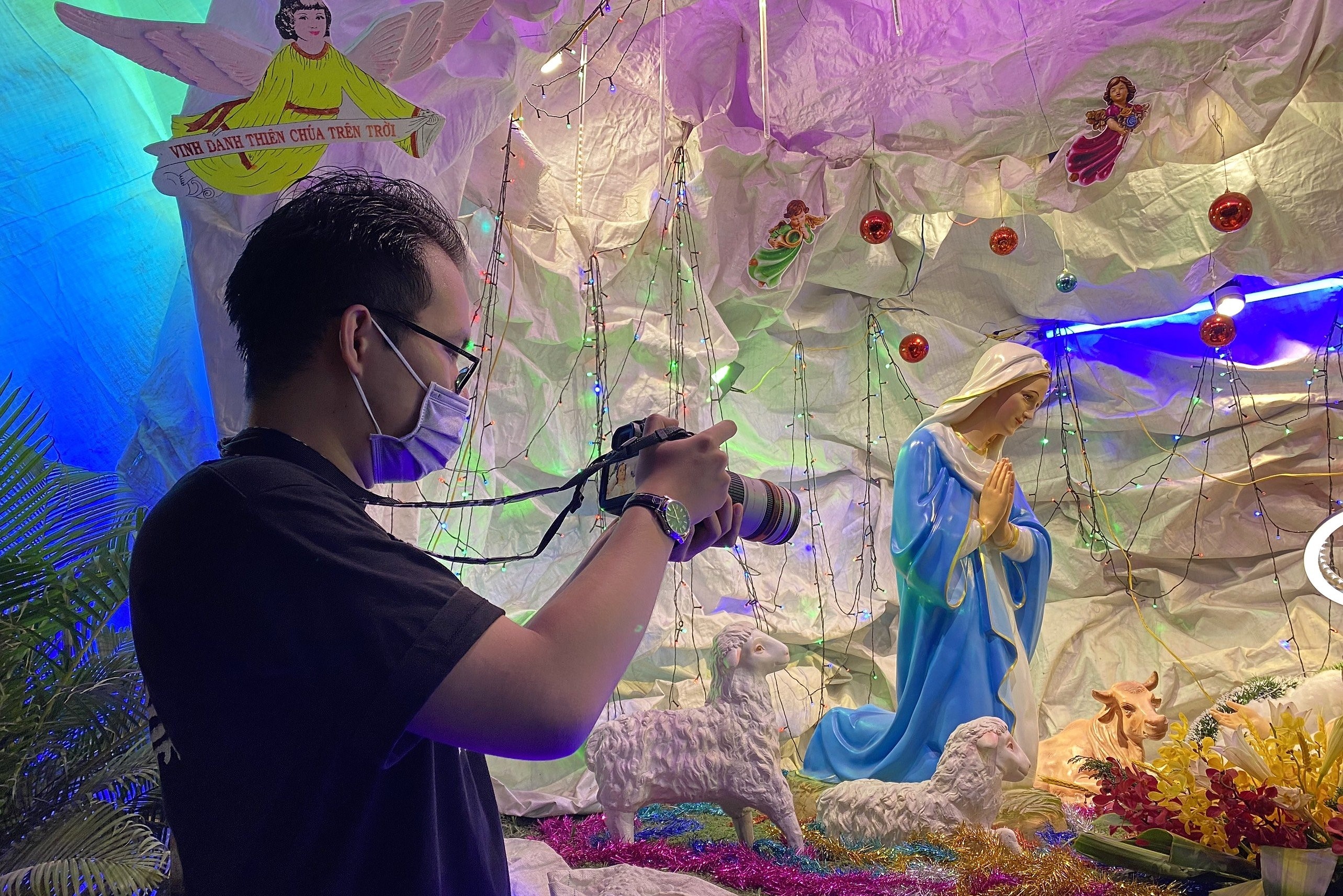 Khong khi am dam o nhung con duong Giang sinh anh 5