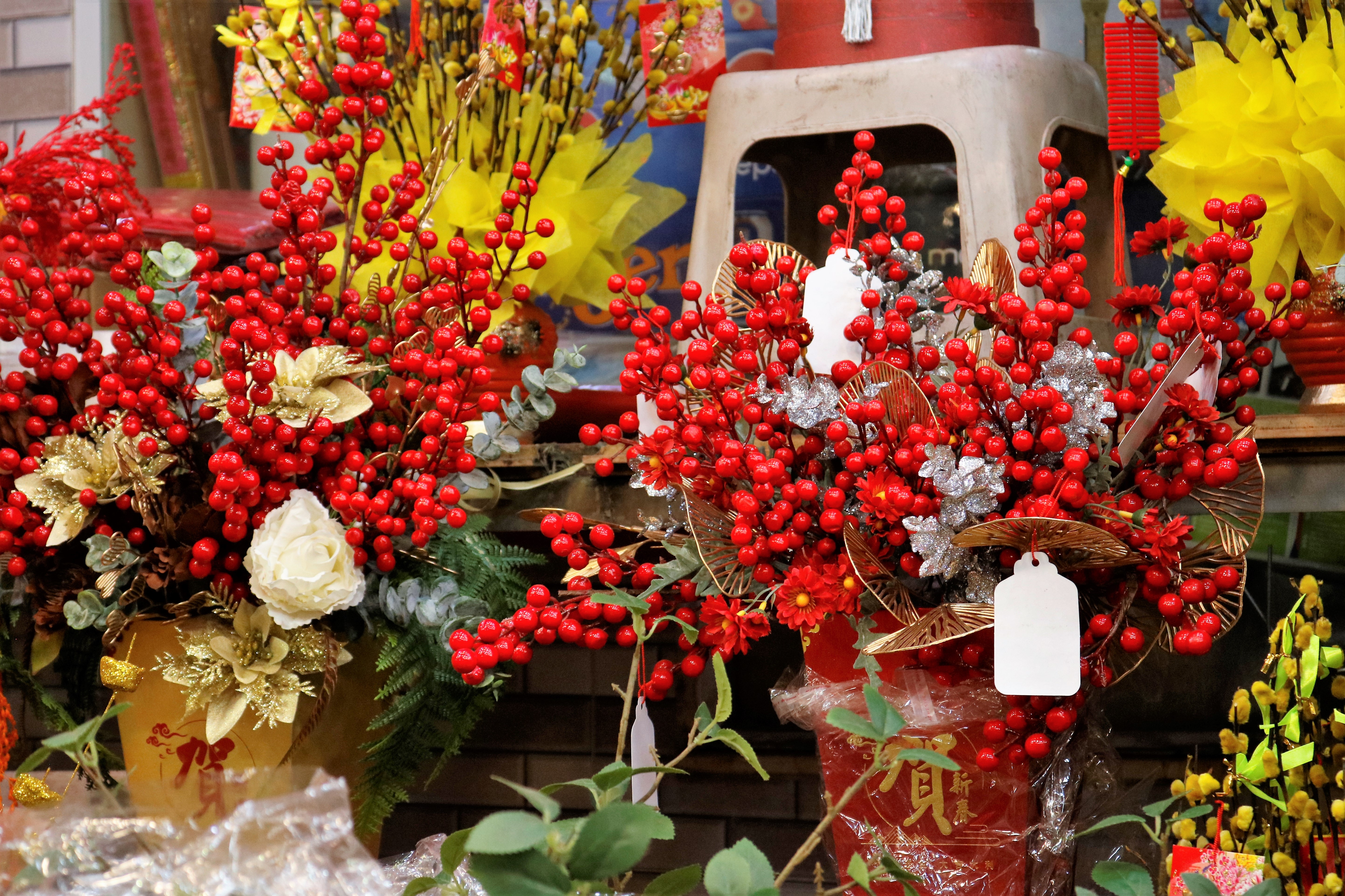 Cho hoa Ho Thi Ky tap nap dip can Tet anh 7