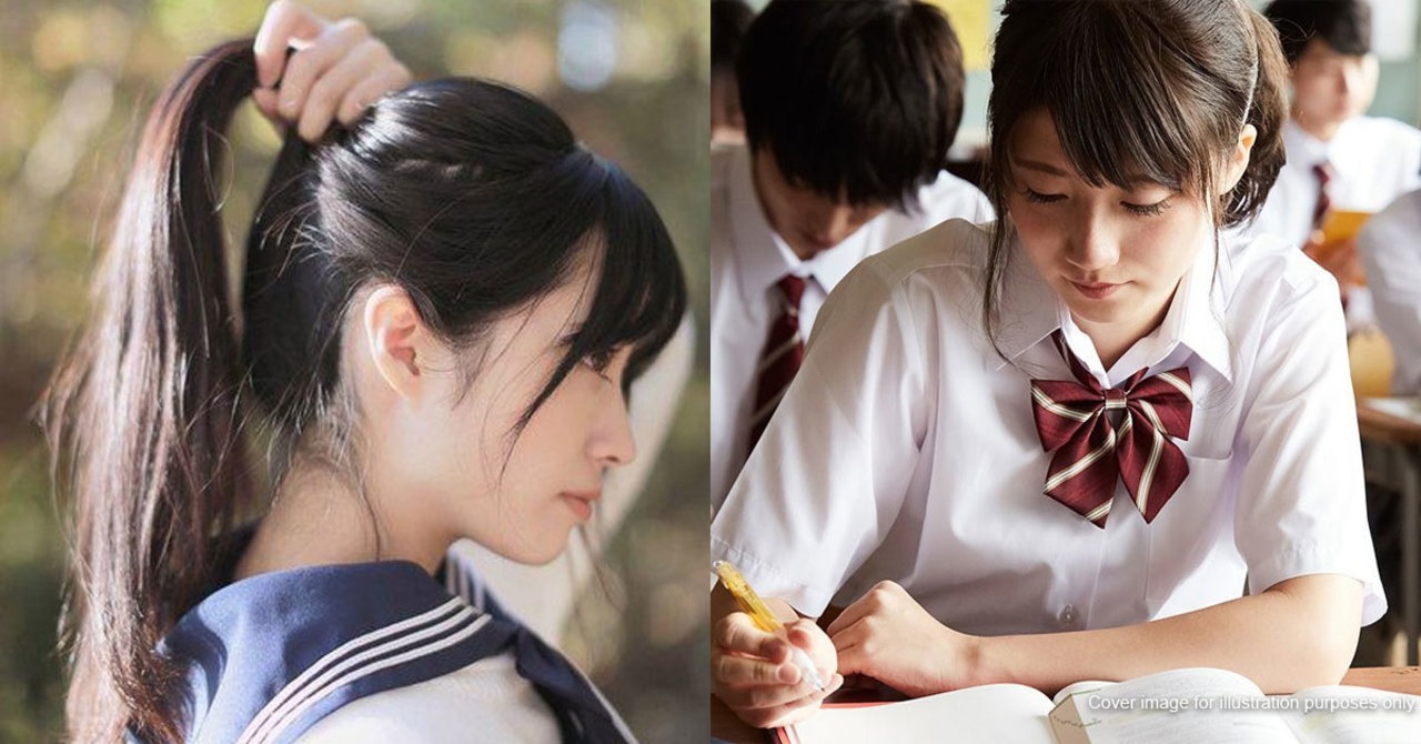 Cam nu sinh buoc toc duoi ngua o Nhat anh 3