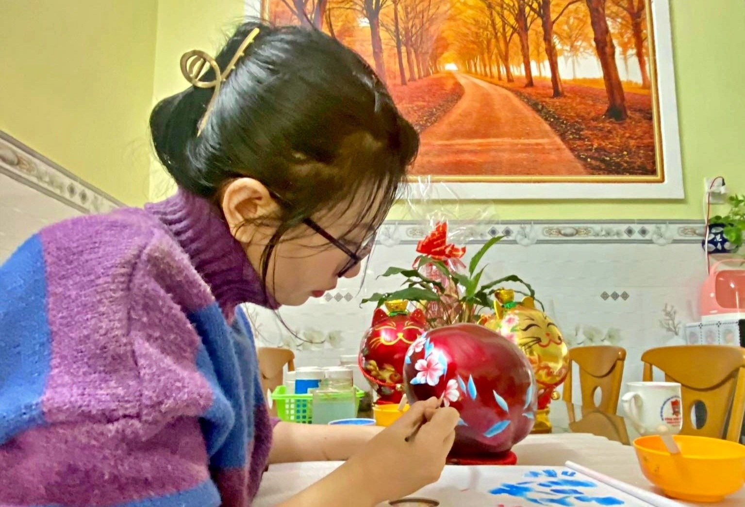 Nghe hot dip Tet: 'Trang diem' trai cay kiem ca trieu dong moi ngay hinh anh