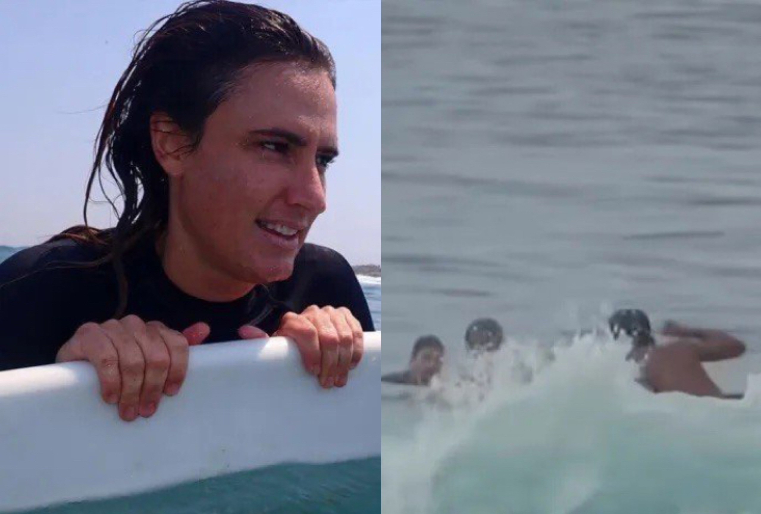 Khach du lich Bali bi dam vao dau khi dang luot song hinh anh