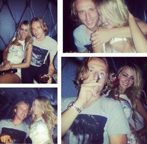 Bo roi vo dep con ngoan, Modric om ap gai la hinh anh