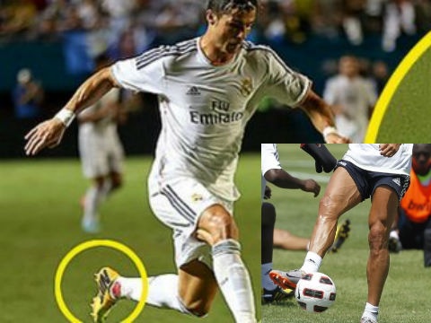 Chan CR7 bien dang vi bi pham loi hinh anh