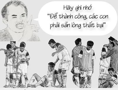 Cu dan mang lam tho, anh tang U19 Viet Nam hinh anh