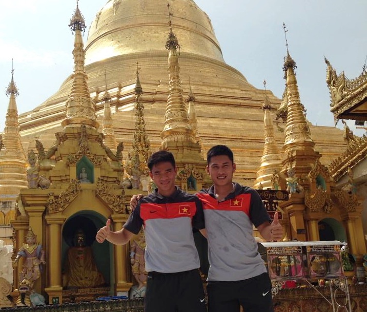 U23 Viet Nam tham quan co do Myanmar hinh anh