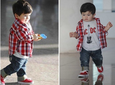 Con trai Messi chap chung thap tung bo sang Milan hinh anh