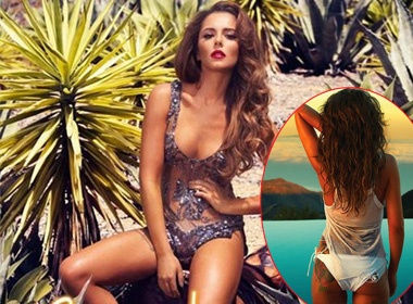 Cheryl khoe than nong bong trong bo anh lich 2014 hinh anh