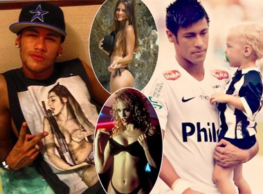 Neymar - dan choi khet tieng va scandal '1 dem 5 gai' hinh anh