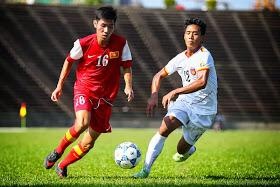 Choi xau, U22 Viet Nam thua de U23 Thai Lan hinh anh
