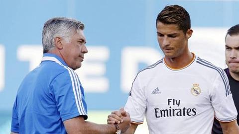 Ancelotti muon trao Qua bong Vang cho Ronaldo hinh anh