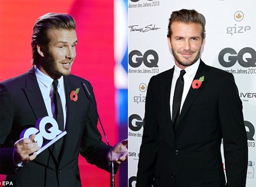 Beckham duoc vinh danh 'quy ong' phong cach nhat nam hinh anh