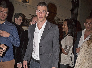 Bale tap tanh an choi ve dem o Madrid hinh anh