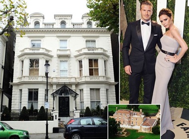 Dinh thu nghin ty cua vo chong Beckham o London hinh anh