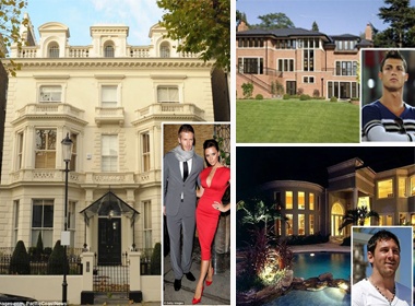 Bo suu tap biet thu sieu sang cua sao bong da hinh anh