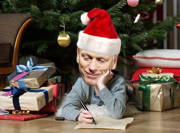 Thu gui ong gia Noel cua David Moyes hinh anh