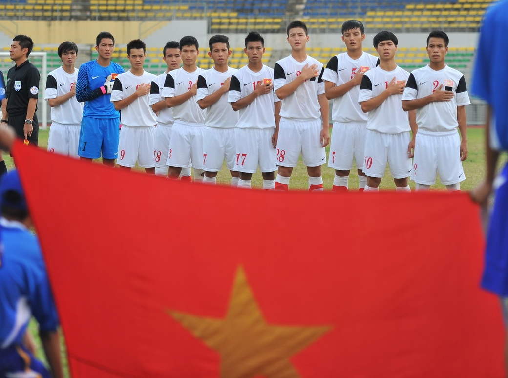 Nhung hinh anh xuc dong ve U19 Viet Nam nam qua hinh anh