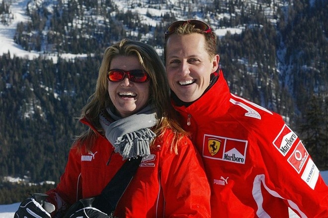 Schumacher viet di chuc cho vo con tu 3 nam truoc hinh anh
