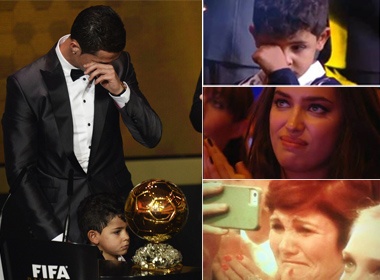 Dang sau giot nuoc mat thanh cong cua Ronaldo hinh anh