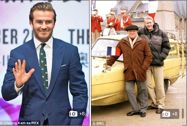 David Beckham sap dong phim hai hinh anh
