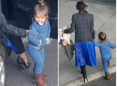 Harper mum mim, de thuong song buoc ben me hinh anh