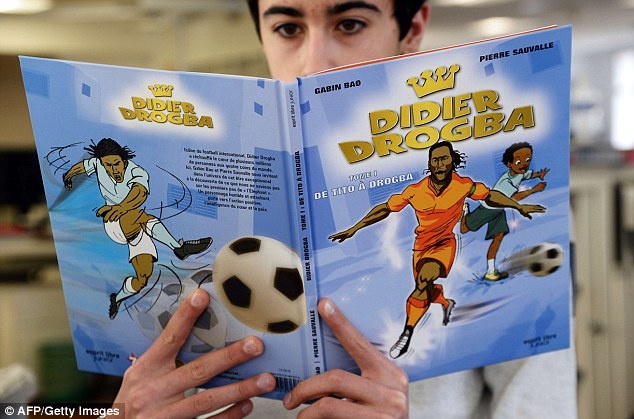 Cuoc doi Didier Drogba di vao truyen tranh hinh anh