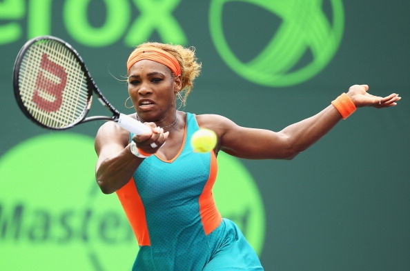 CK Miami Masters 2014: Serena Williams 2-0 Li Na hinh anh